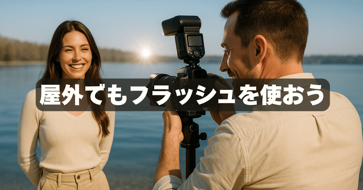 カメラ初心者も納得！フラッシュの必要性と使いどころがわかる完全ガイド