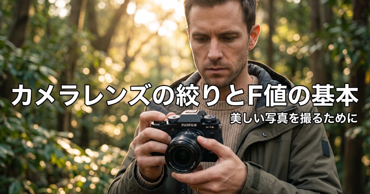 カメラの絞りの決め方:初心者が知るべき基本とその重要性
