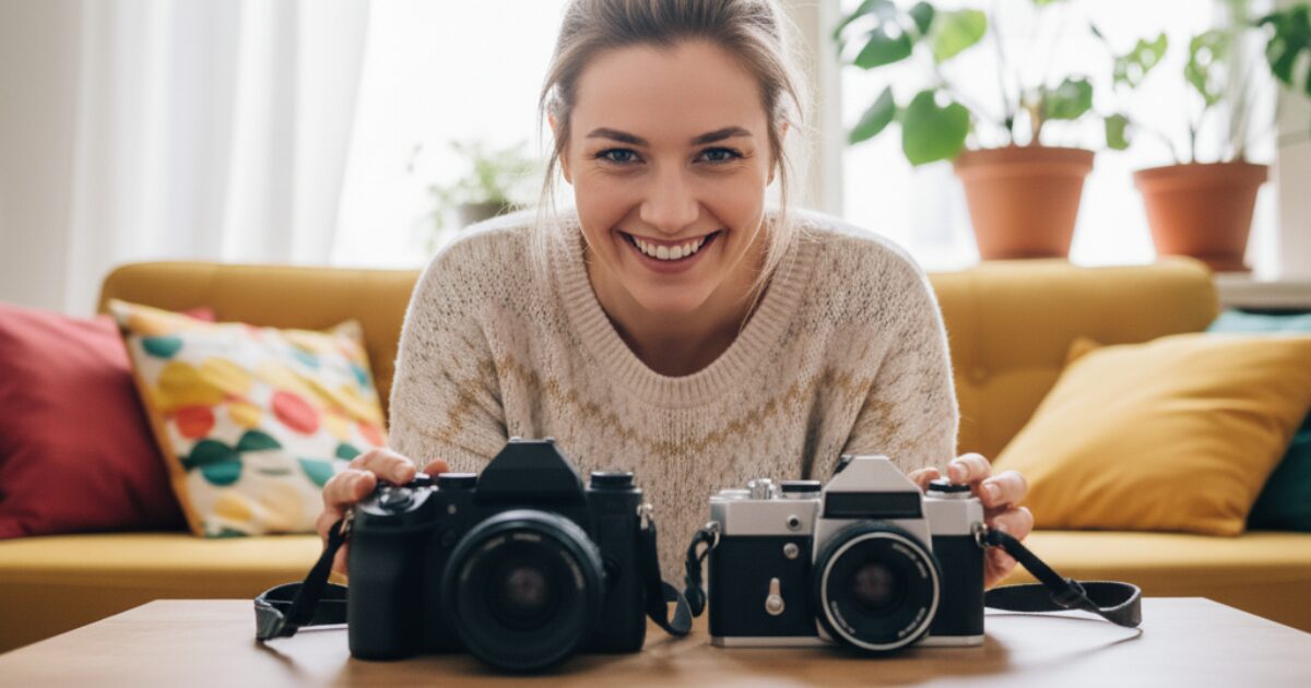 デジタルカメラとアナログカメラ