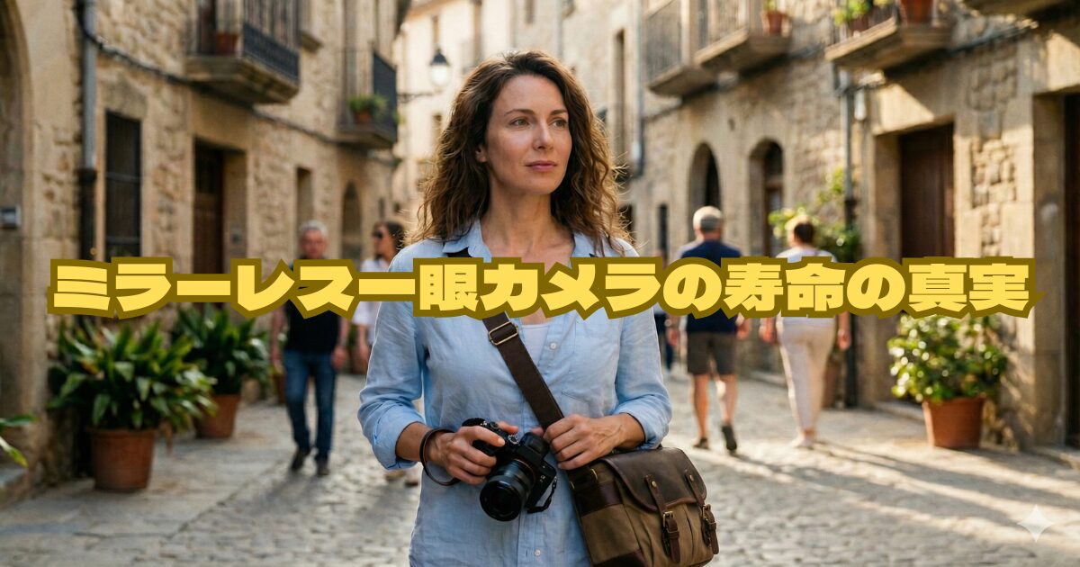 ミラーレス一眼の寿命は何年？7年後も使える？後悔しないカメラの選び方