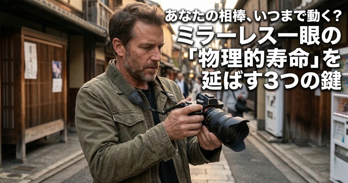 ミラーレス一眼の物理的寿命を左右する3大要因
