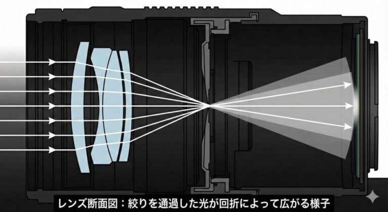 カメラ絞りすぎは画質劣化の罠!小絞りボケの正体と最適なF値表 – カームカメラ!カメラとレンズと撮影の情報ブログ