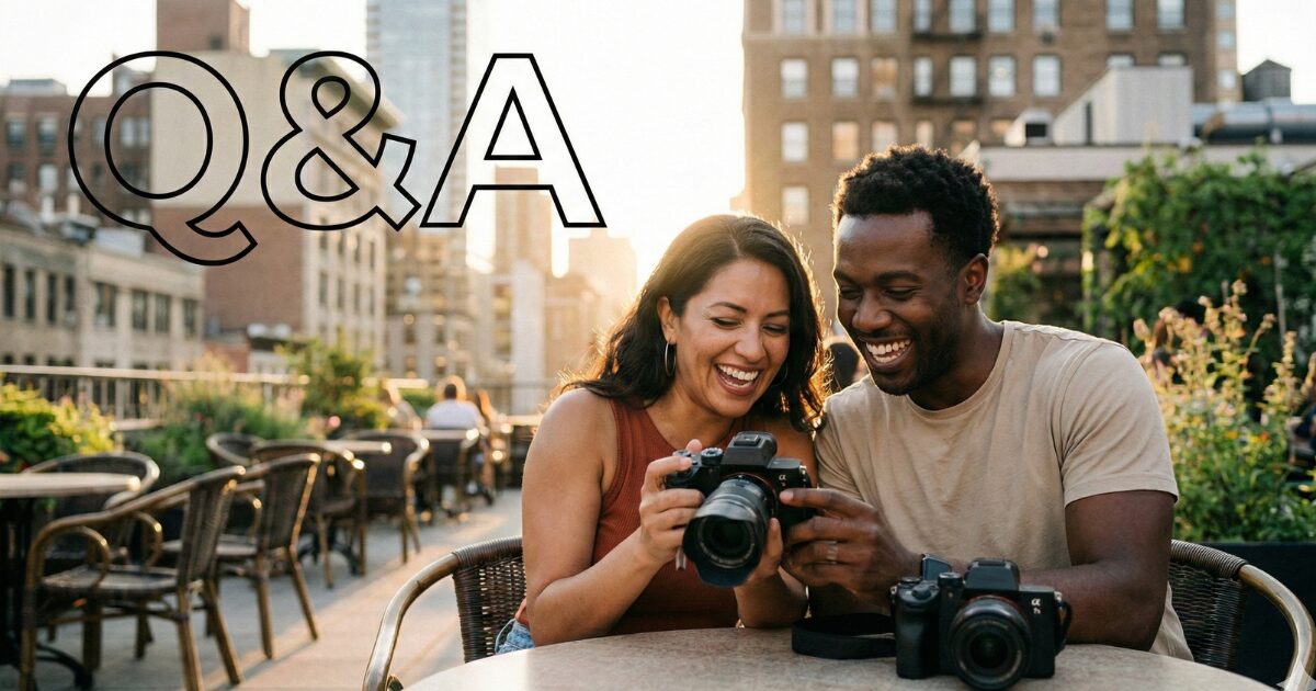 ミラーレス一眼カメラとレンズに関する質問と回答