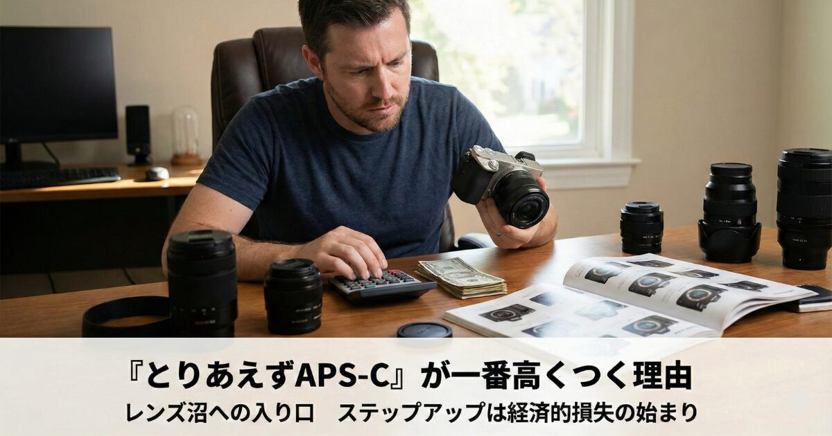 フルサイズを選ばない初心者が陥るレンズ沼の罠と経済的損失