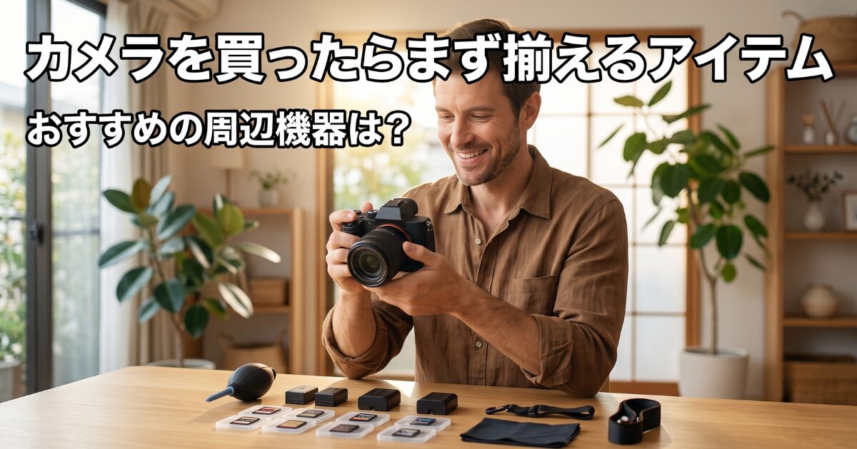 ミラーレス一眼に必要なもの全まとめ！失敗を防ぐ必須周辺機器